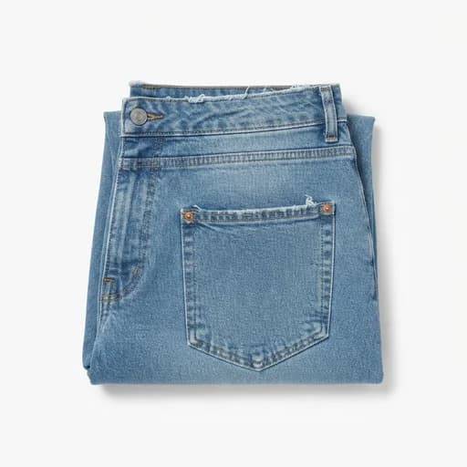 Light blue denim jeans